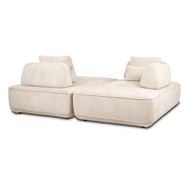 Bank Tudor cream unicorn movable backrest Richmond Interiors - Afbeelding 13