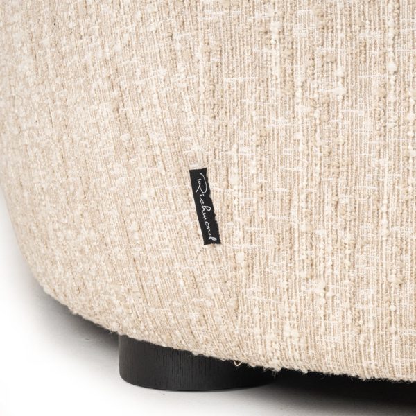Bank Pandora beige angora lounge left Richmond Interiors - Afbeelding 7