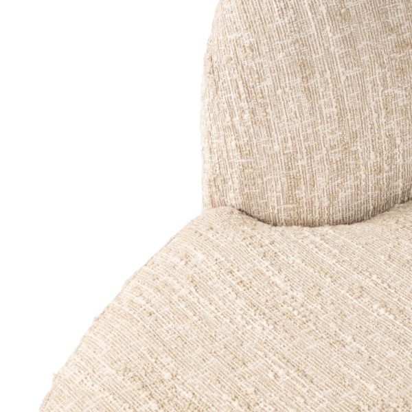 Bank Pandora beige angora lounge left Richmond Interiors - Afbeelding 8
