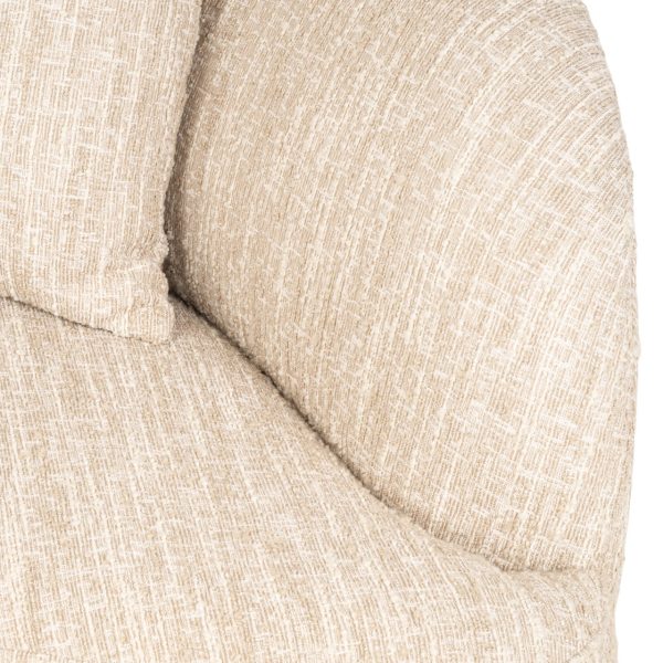 Bank Pandora beige angora lounge left Richmond Interiors - Afbeelding 9