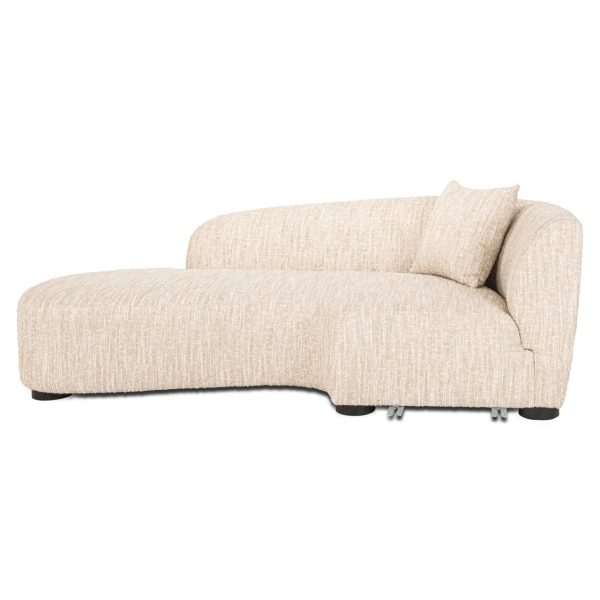 Bank Pandora beige angora lounge left Richmond Interiors - Afbeelding 6