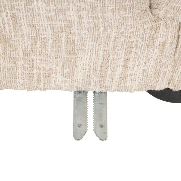 Bank Pandora beige angora lounge left Richmond Interiors - Afbeelding 11