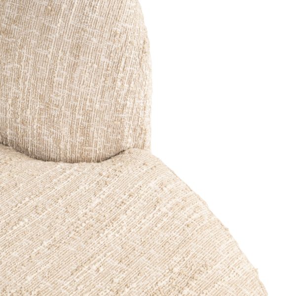 Bank Pandora beige angora lounge right Richmond Interiors - Afbeelding 8