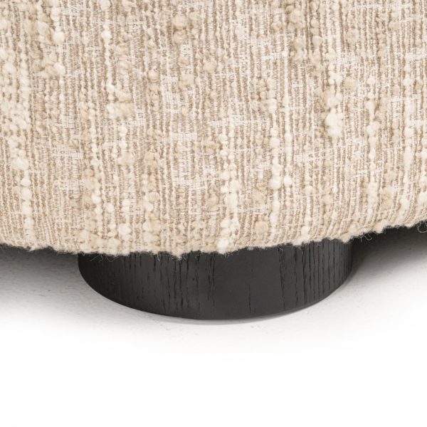 Bank Pandora beige angora lounge right Richmond Interiors - Afbeelding 10