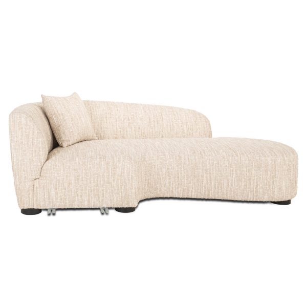 Bank Pandora beige angora lounge right Richmond Interiors - Afbeelding 6