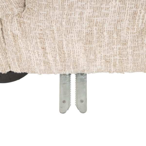 Bank Pandora beige angora lounge right Richmond Interiors - Afbeelding 11