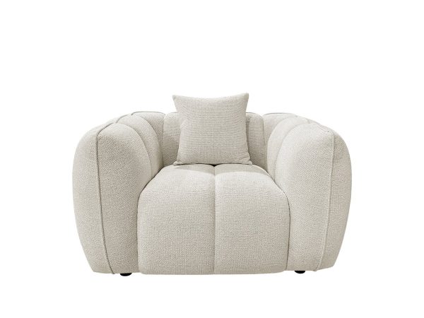 Lounge stoel Jezebel cream fancy Richmond Interiors