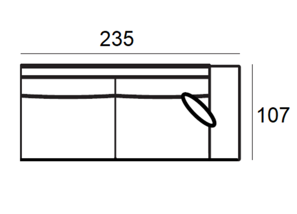 Bank Pasha pearl island 3-seater + lounge left Richmond Interiors - Afbeelding 9