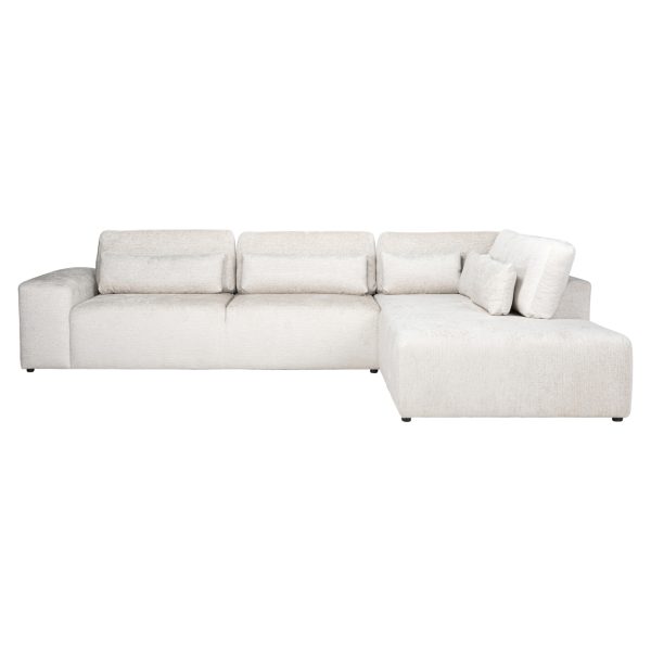 Bank Lund cream fusion 3-seater + ottoman right Richmond Interiors - Afbeelding 5