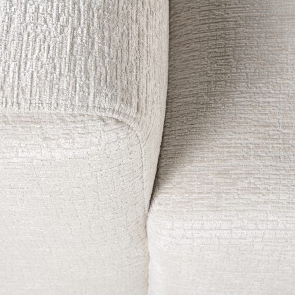 Bank Lund cream fusion 3-seater + ottoman right Richmond Interiors - Afbeelding 6