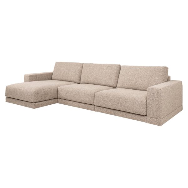 Bank Trentino cayenne brown 3,5-seater + lounge left or right Richmond Interiors - Afbeelding 2