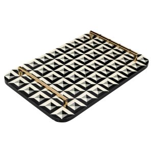 Dienblad Birte black/white Richmond Interiors