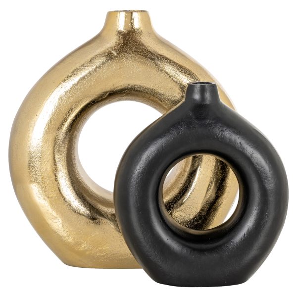 Vaas Felice black Richmond Interiors - Afbeelding 4