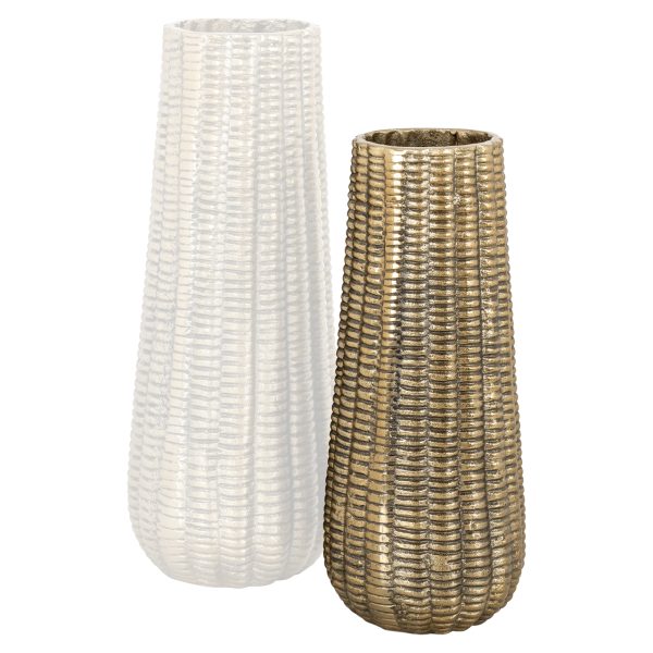 Vaas Loran brushed gold small Richmond Interiors - Afbeelding 3