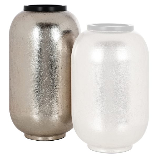 Vaas Vesna silver large Richmond Interiors - Afbeelding 4