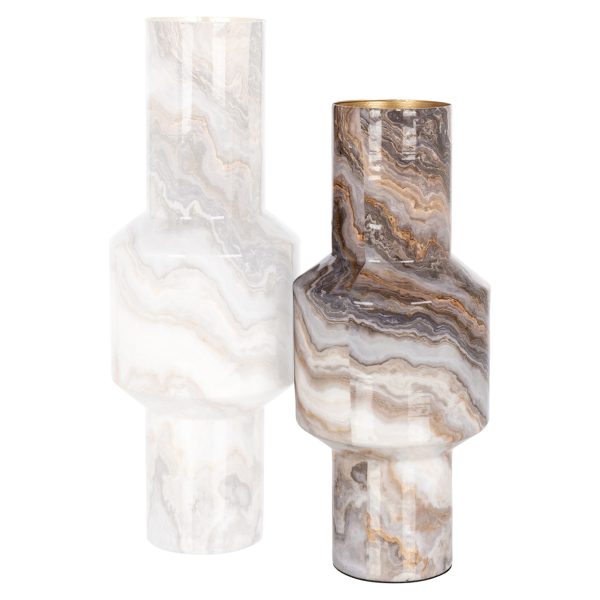 Vaas Noia brown small Richmond Interiors - Afbeelding 3