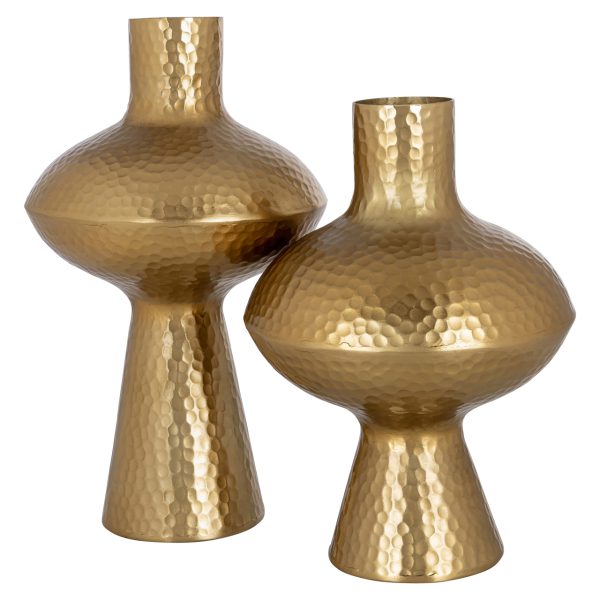 Vaas Caitlyn gold small Richmond Interiors - Afbeelding 2