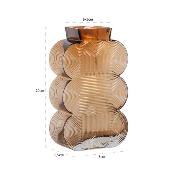 Vaas Venice brown small Richmond Interiors - Afbeelding 6
