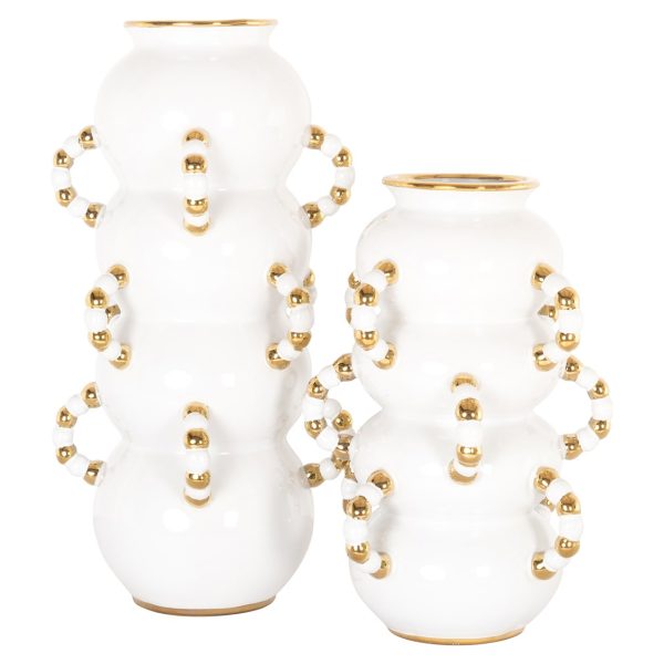 Vaas Pippy white small Richmond Interiors - Afbeelding 4