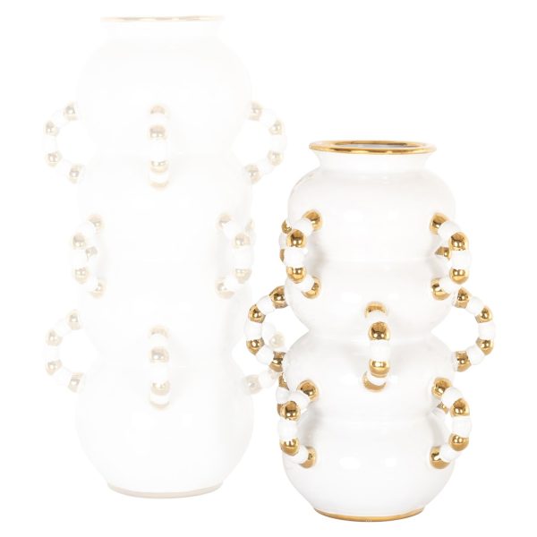 Vaas Pippy white small Richmond Interiors - Afbeelding 3