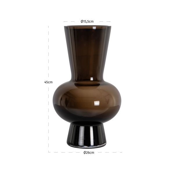 Vaas Zaya brown Richmond Interiors - Afbeelding 2