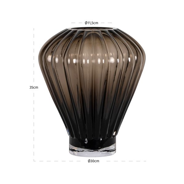 Vaas Shani brown Richmond Interiors - Afbeelding 2