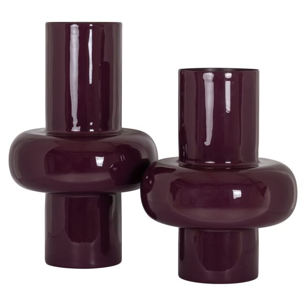 Vaas Ashlyn burgundy small Richmond Interiors - Afbeelding 3