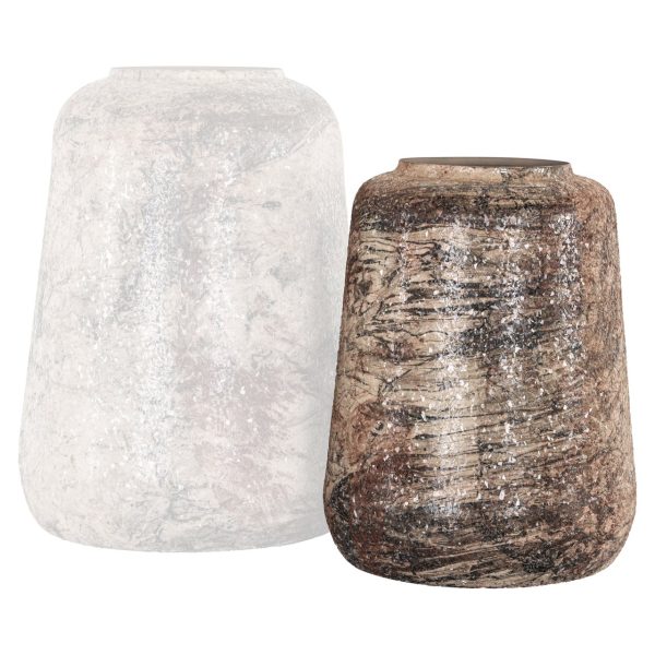 Vaas Dena beige small Richmond Interiors - Afbeelding 2