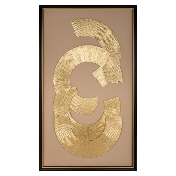 Wall art Eden black/gold Richmond Interiors - Afbeelding 2