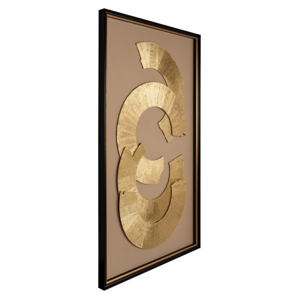 Wall art Eden black/gold Richmond Interiors - Afbeelding 3