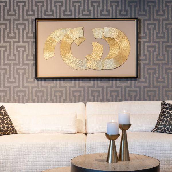 Wall art Eden black/gold Richmond Interiors - Afbeelding 4