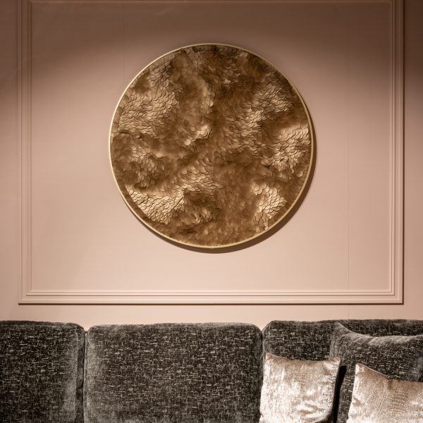 Wall art Bloom gold Richmond Interiors - Afbeelding 4