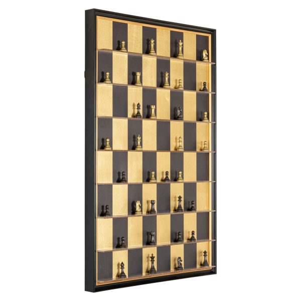 Wall art Nala black/gold Richmond Interiors - Afbeelding 2