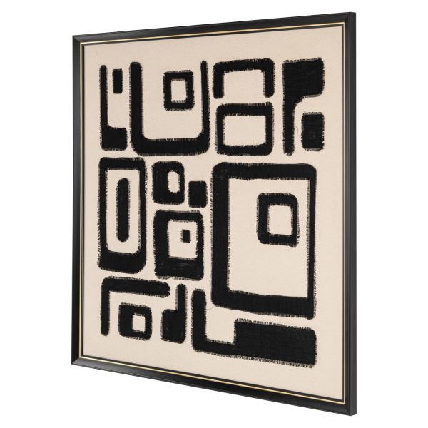 Wall art Shanita black/white Richmond Interiors - Afbeelding 3
