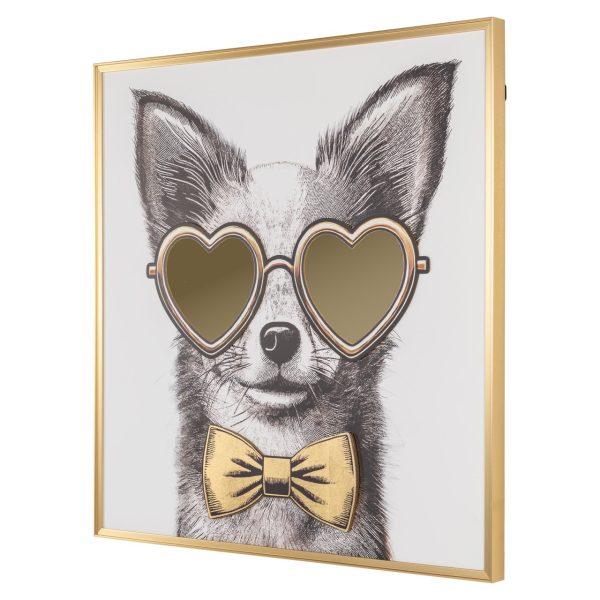 Wall art Bodhy black/gold Richmond Interiors - Afbeelding 3