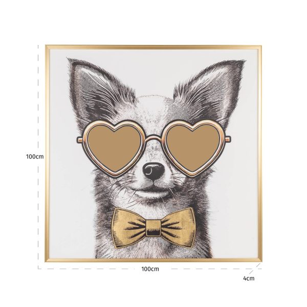 Wall art Bodhy black/gold Richmond Interiors - Afbeelding 4