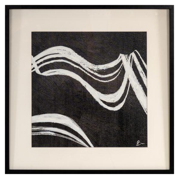 Wall art Jozy black/white Richmond Interiors - Afbeelding 2