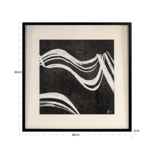 Wall art Jozy black/white Richmond Interiors - Afbeelding 4