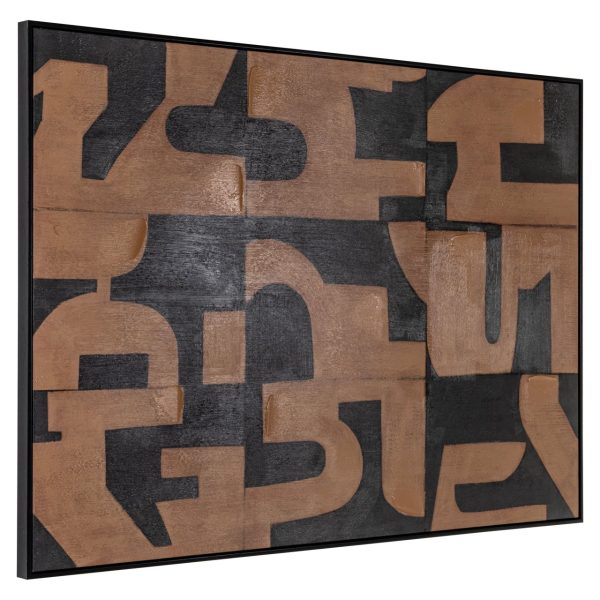 Wall art Cascade brown Richmond Interiors