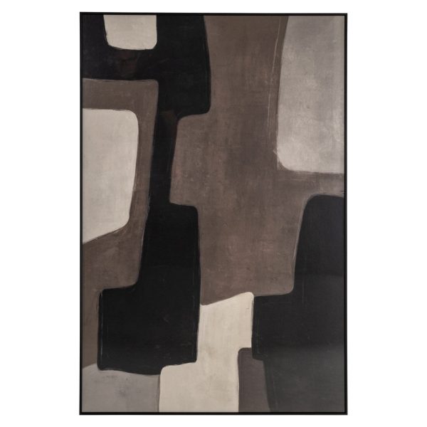 Wall art Mirage brown left Richmond Interiors
