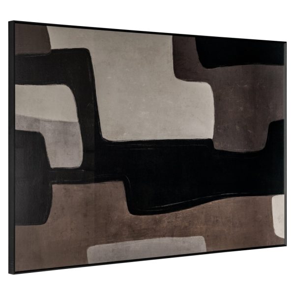 Wall art Mirage brown right Richmond Interiors - Afbeelding 5