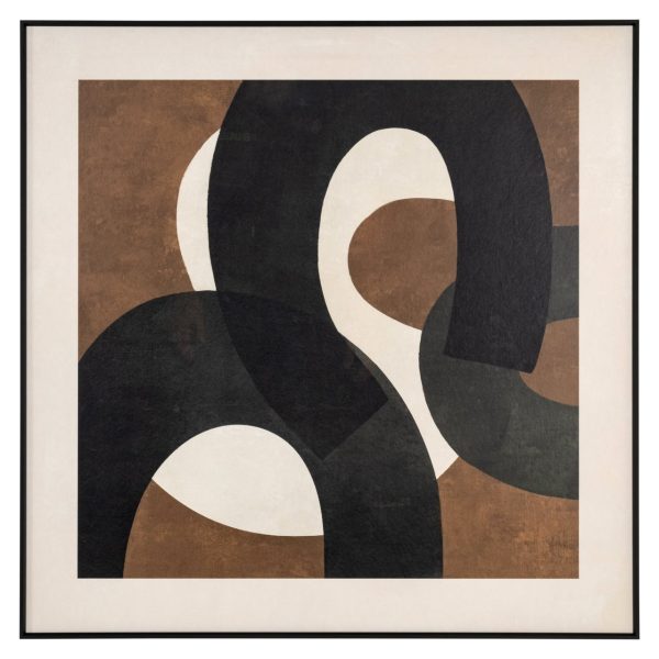 Wall art Euphoria brown left Richmond Interiors