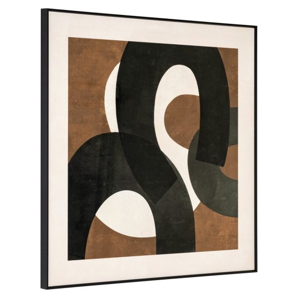 Wall art Euphoria brown left Richmond Interiors - Afbeelding 2