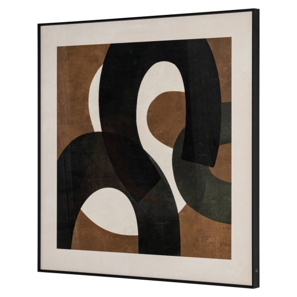Wall art Euphoria brown left Richmond Interiors - Afbeelding 3