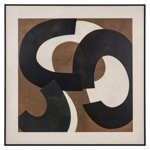 Wall art Euphoria brown right Richmond Interiors