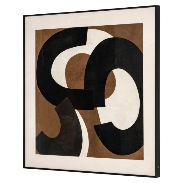 Wall art Euphoria brown right Richmond Interiors - Afbeelding 3