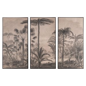 Wall art Rhapsody brown (Set of 3) Richmond Interiors