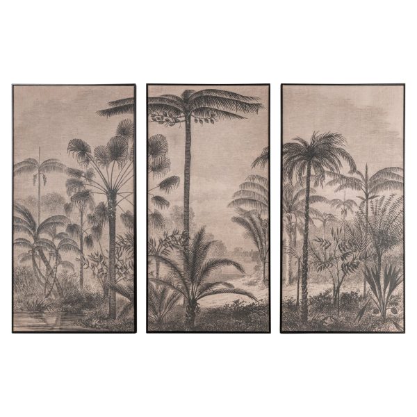 Wall art Rhapsody brown (Set of 3) Richmond Interiors
