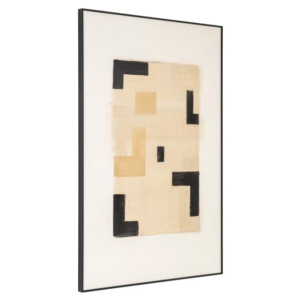 Wall art Vortex beige left Richmond Interiors - Afbeelding 2