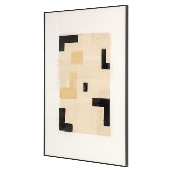 Wall art Vortex beige left Richmond Interiors - Afbeelding 3